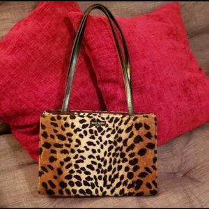 Kate spade Leopard print shoulder bag calf fur